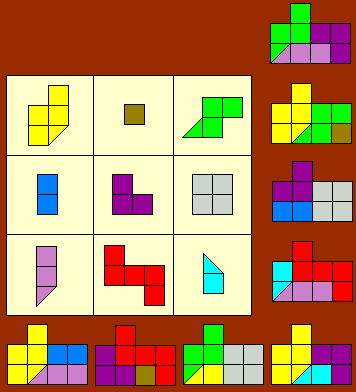 magisch vierkant Z pentomino